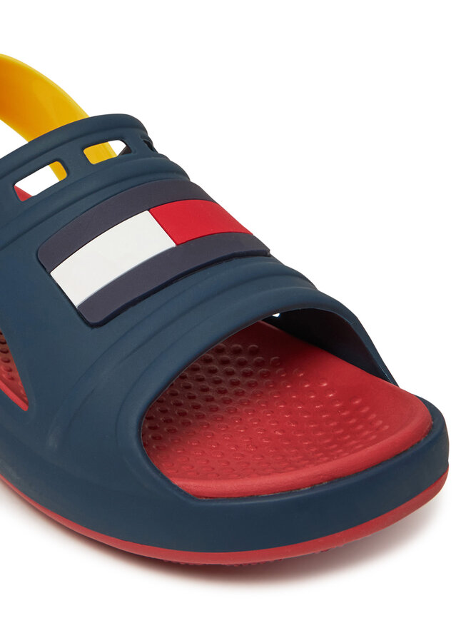 Tommy Hilfiger Sandály Tommy Hilfiger T3X2-33905-0083X S Tmavomodrá