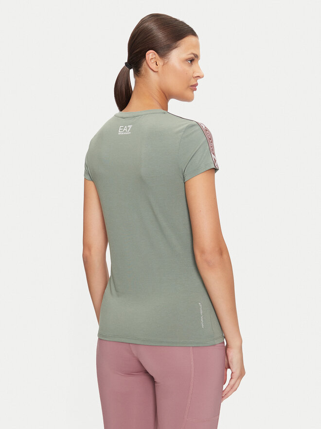 EA7 Emporio Armani EA7 Emporio Armani Camiseta 6DTT03 TJKUZ 1898 Verde Regular Fit