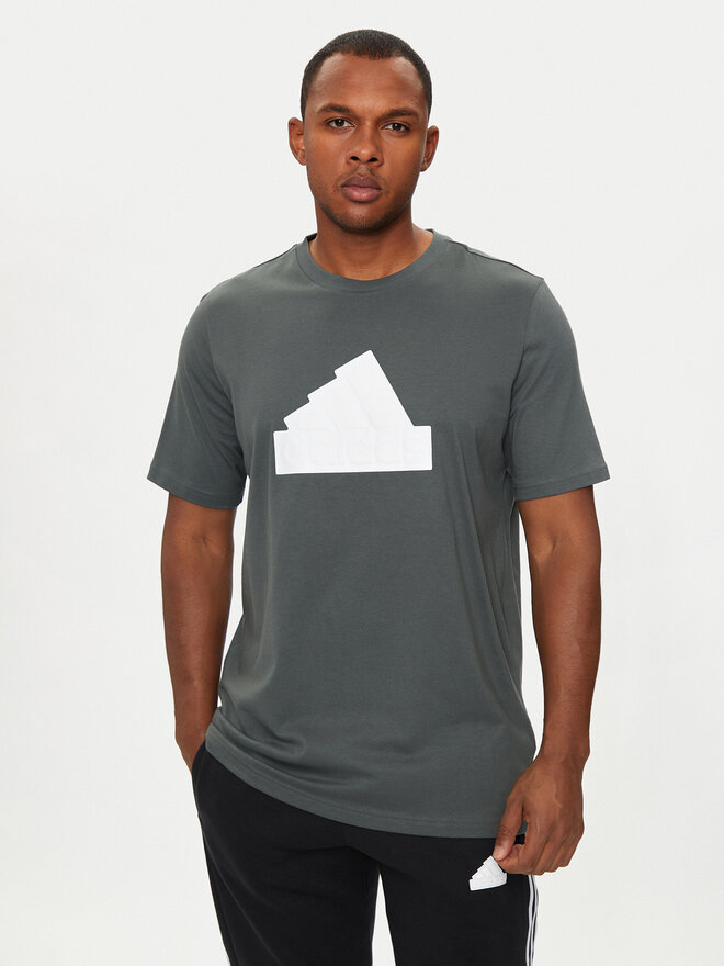 adidas adidas Camiseta Future Icons Badge of Sport IZ1623 Verde Regular Fit