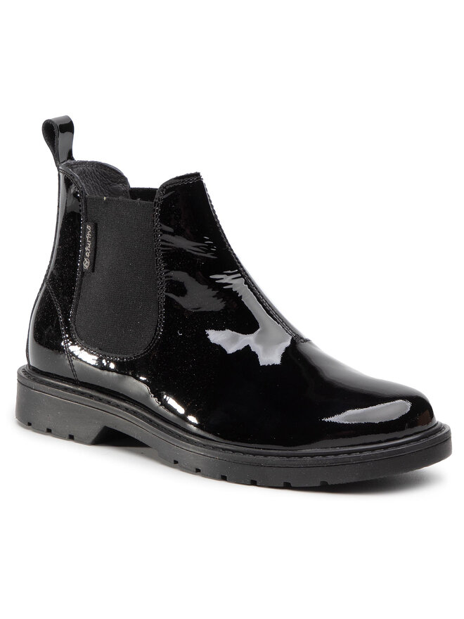 Naturino Kotníková obuv s elastickým prvkem Naturino Piccadilly 0012501566.03.0A01 D Černá