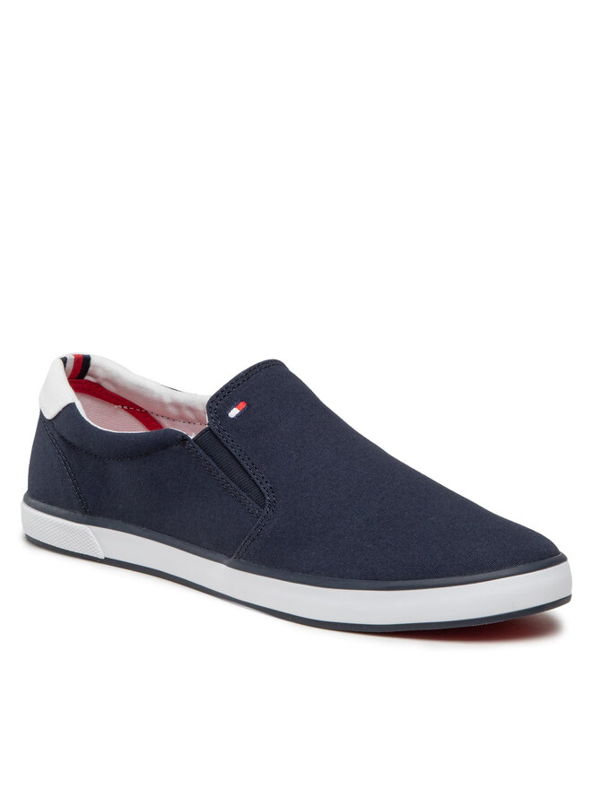 Tommy Hilfiger Tenisky Tommy Hilfiger Harlow 2D FM0FM00597 Tmavomodrá