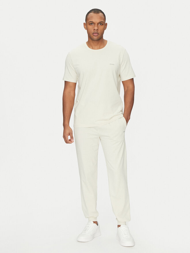 BOSS BOSS Camiseta Mix&Match 50515312 Blanco Regular Fit