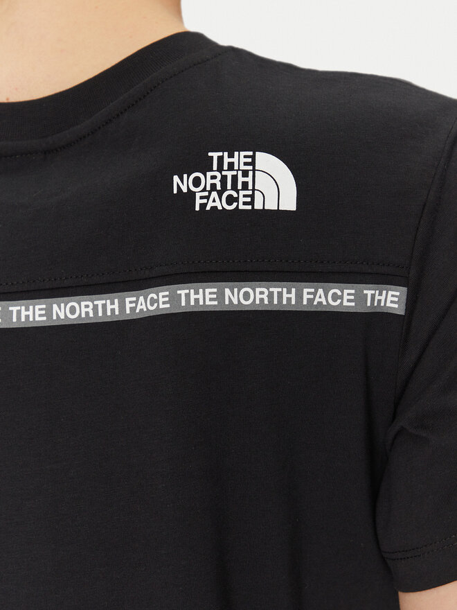 The North Face The North Face Marškinėliai Zumu NF0A87DJ Juoda Regular Fit