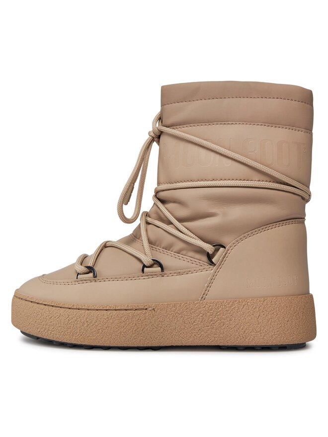 Moon Boot Cizme de zăpadă Moon Boot Ltrack Tube Rubber 24500900003 Bej