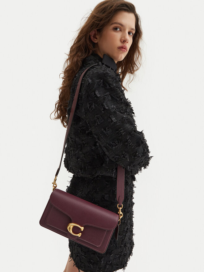 Coach Handtasche Coach CH857 Dunkelrot