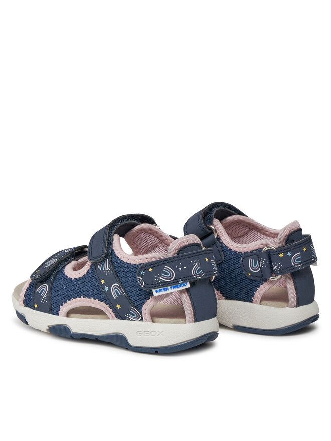 Geox Sandale Geox B Sandal Multy Girl B450DA 0ASCE CF48T M Tamnoplava
