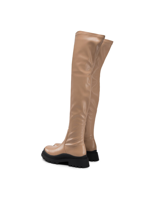 DeeZee Μπότες πάνω από το γόνατο DeeZee ZAL13125-1 Μπεζ