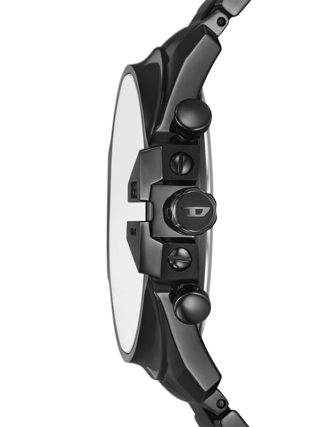Diesel Pulkstenis Diesel Mega Chief Slim DZ4689 Melns