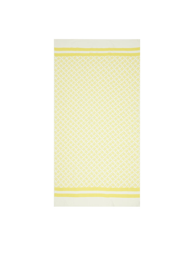 Tommy Hilfiger Schal Tommy Hilfiger Beach Summer Mono Scarf AW0AW16030 Gelb