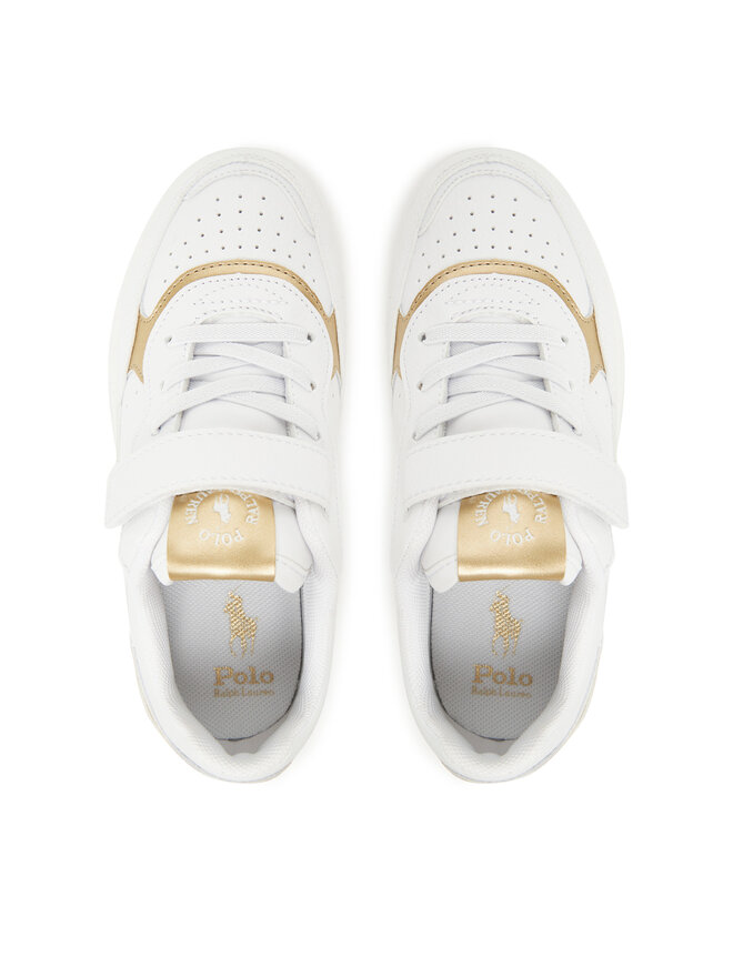 Polo Ralph Lauren Снікерcи Polo Ralph Lauren Masters Court II Ps RL03403103 Білий