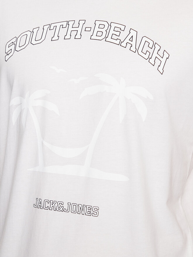 Jack&Jones Jack&Jones Camiseta Summer 12222921 Blanco Regular Fit
