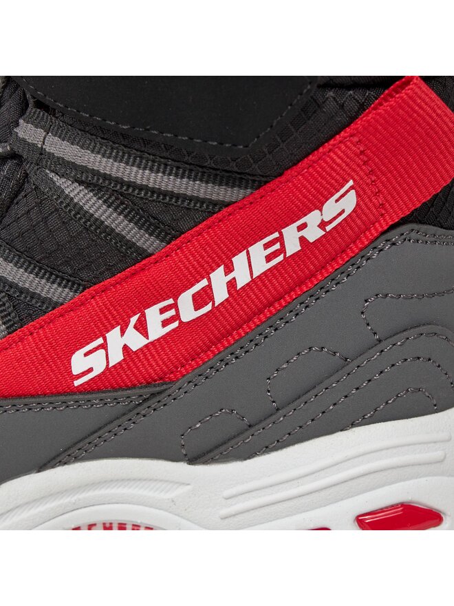 Skechers Ботуши Skechers D'Lites 660092L/BKRD Черен