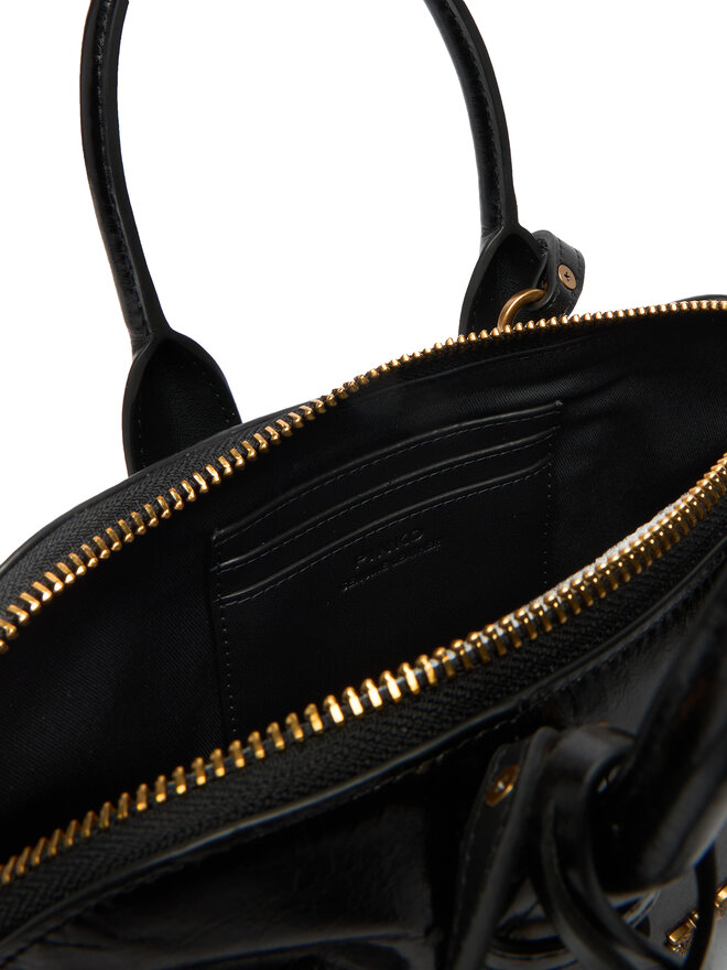 PINKO Bolso PINKO Bowling Bag Baguette AI 25-26 105334 A2VW Negro