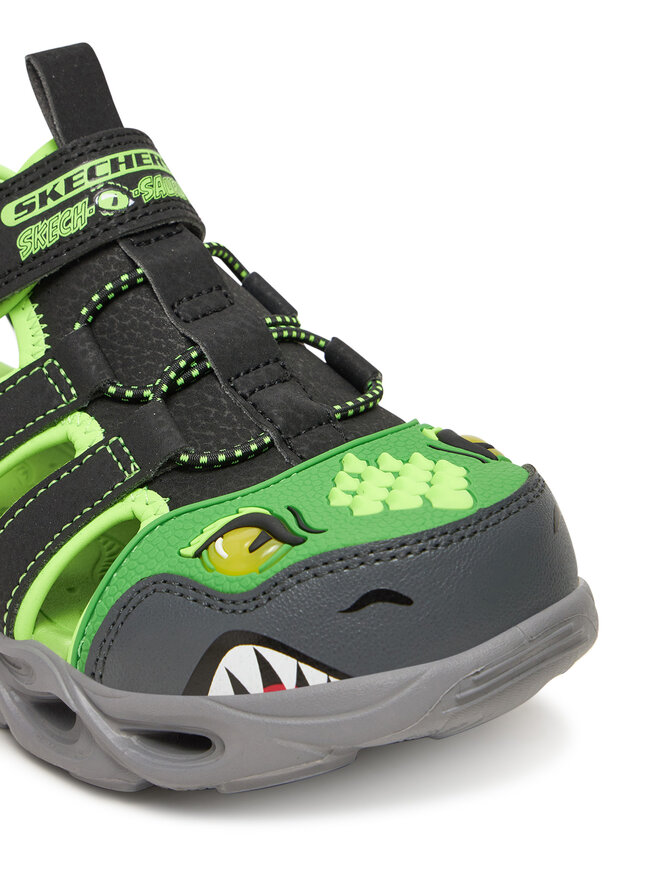 Skechers Szandál Skechers Thermo-Splash-Hydro-Flare 400613L/BKLM Fekete
