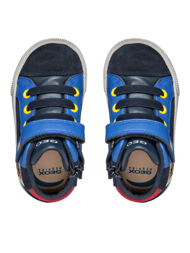 Geox Snīkeri Geox B Kilwi Boy B46A7B 022BC C4226 S Tumši zils