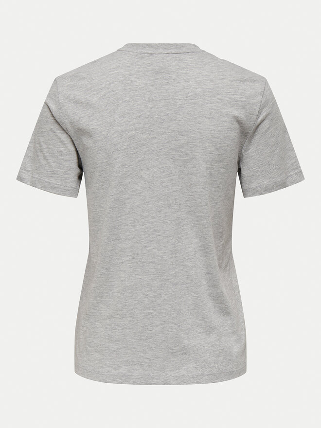 ONLY ONLY Camiseta Kita 15331069 Gris Regular Fit