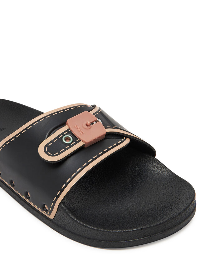 Scholl Παντόφλες Scholl Pescura Moon F31184 Μαύρο