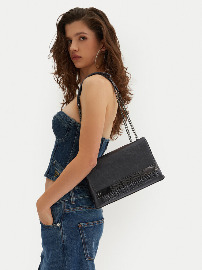 LOVE MOSCHINO Kabelka LOVE MOSCHINO JC4292PP0LKB0000 Černá