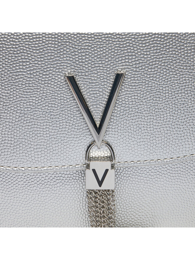 Valentino Handtasche Valentino Divina VBS1R404G Silberfarben