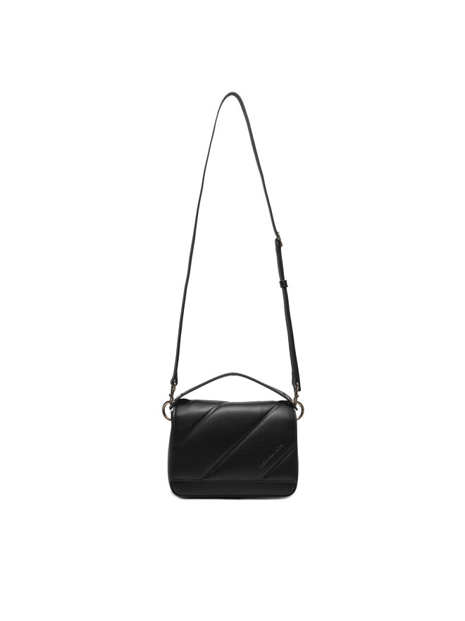 Torebka Calvin Klein Jeans Quilted Roxy Flap C820 K60K612371 Czarny ...