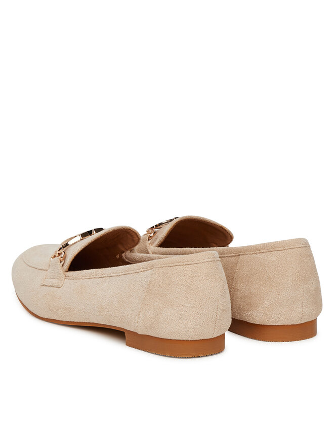 DeeZee Loafersy DeeZee 200-1 Beżowy