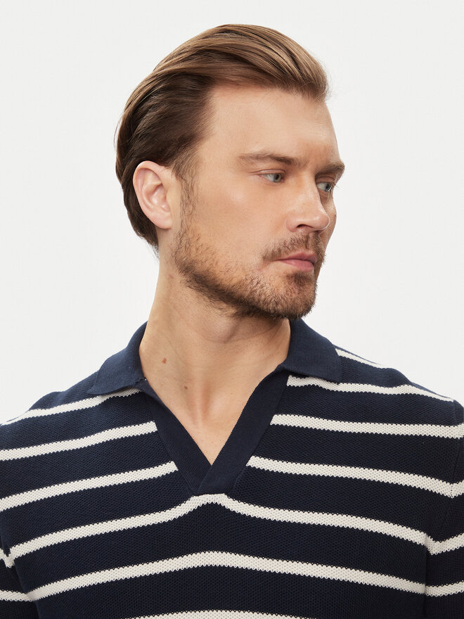 Brave Soul Brave Soul Poloshirt MK-162CANNES Weiß Straight Fit