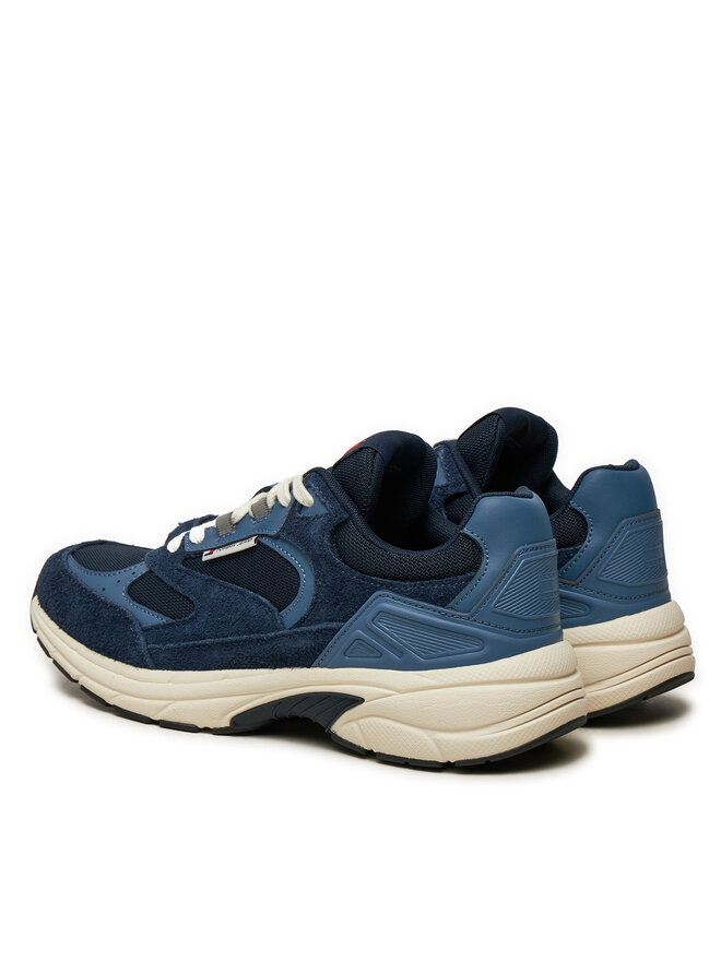Tommy Jeans Sneakers Tommy Jeans The Coney Suede EM0EM01501 Dunkelblau