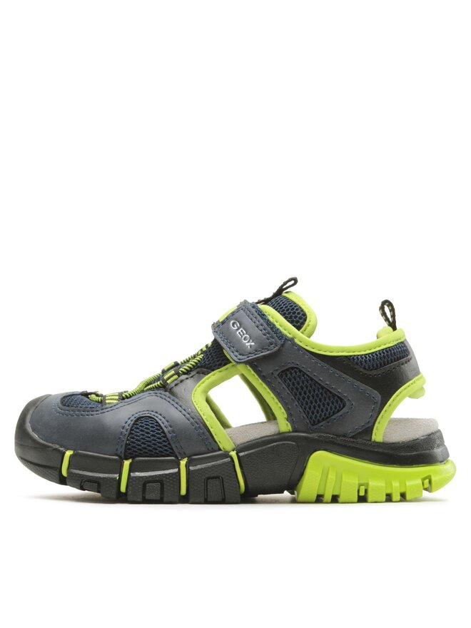 Geox Szandál Geox J Sandal Dynomix Boy J35GHA014MEC0749 S Sötétkék