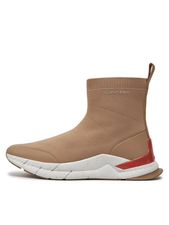 Calvin Klein Sneakers Calvin Klein Sockboot Runner HM0HM01241 Bej