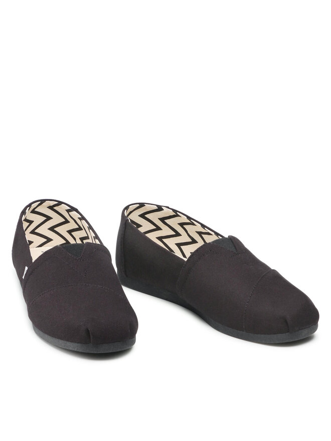 Toms Туфлі Toms Alpargata 10017670 Чорний