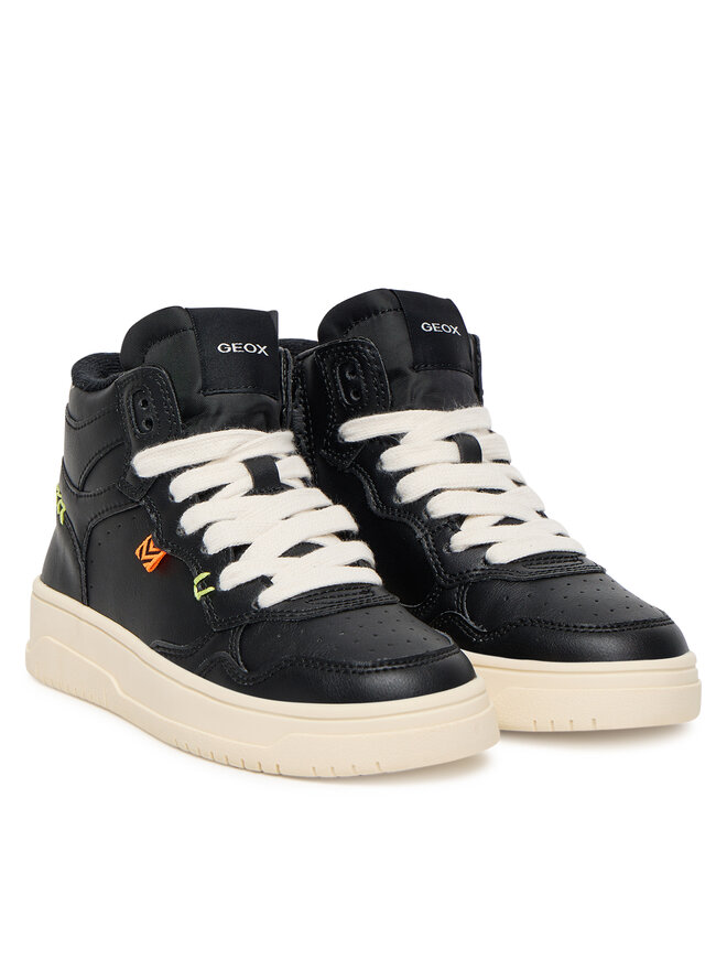 Geox Сникърси Geox J Lestrella J56NLA 000BC C9999 S Черен