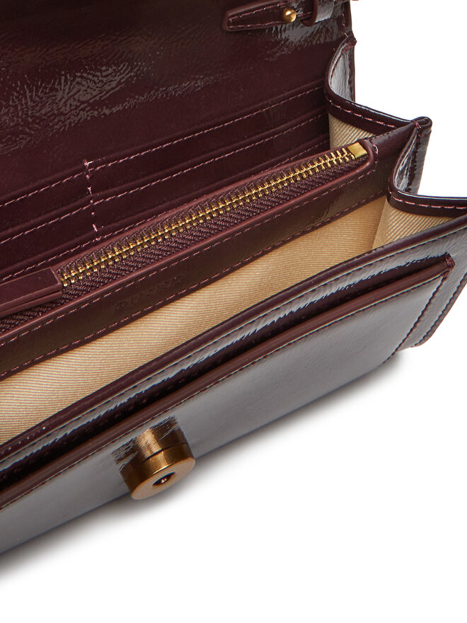 PINKO Kabelka PINKO Love One Wallet C PE25 PLTT 100062 A1UV Bordó