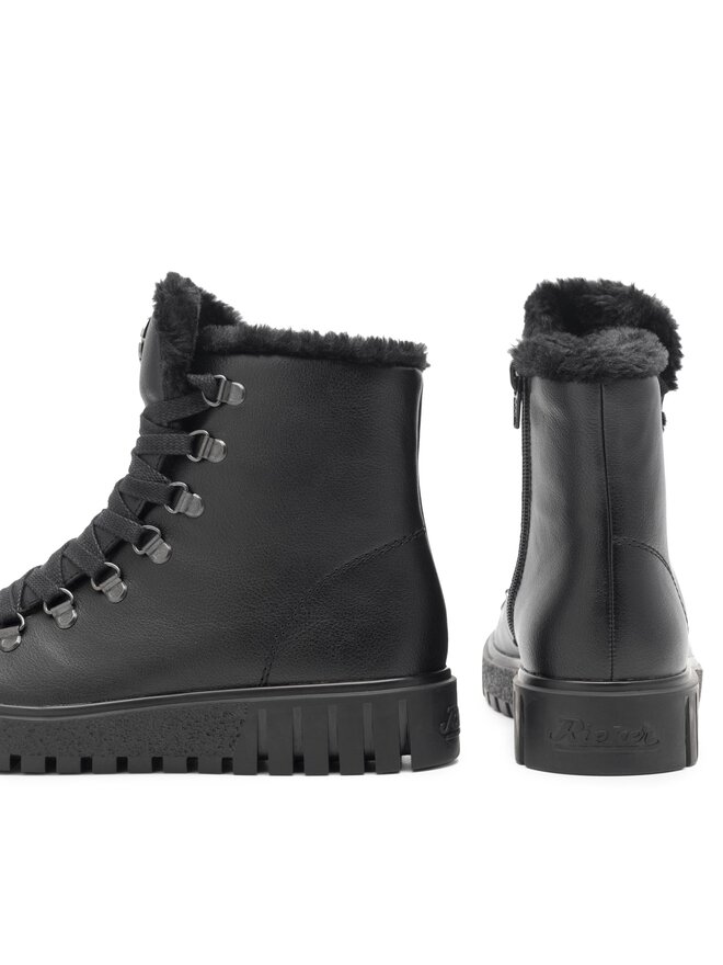 Rieker Botine Rieker Y3432-00 Negru