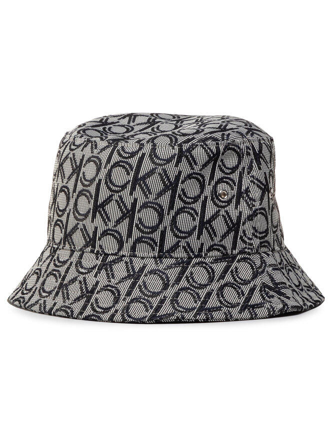 Calvin Klein Hut Calvin Klein Stripe Logo Bucket Hat Jacq K60K6064380 Grau