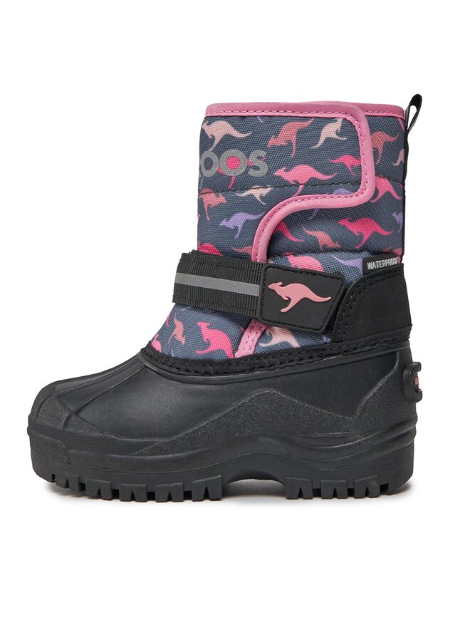 KangaRoos Botas de nieve KangaRoos K-Shell II 02223 000 6302 Rosa