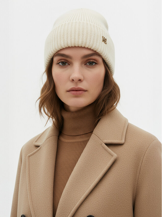 Nine West Шапкa Nine West CEO-NW-W3-011-AW26 Світло-бежевий