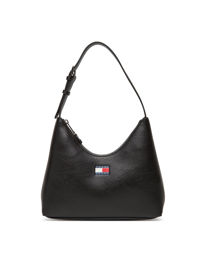 Tommy Jeans Handtasche Tommy Jeans Tjw Must Shoulder Bag AW0AW17548 Schwarz