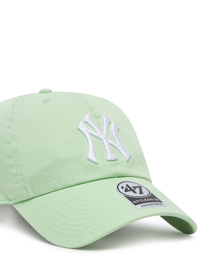 47 Brand Gorra con visera 47 Brand MLB New York Yankees '47 CLEAN UP B-RGW17GWS Verde