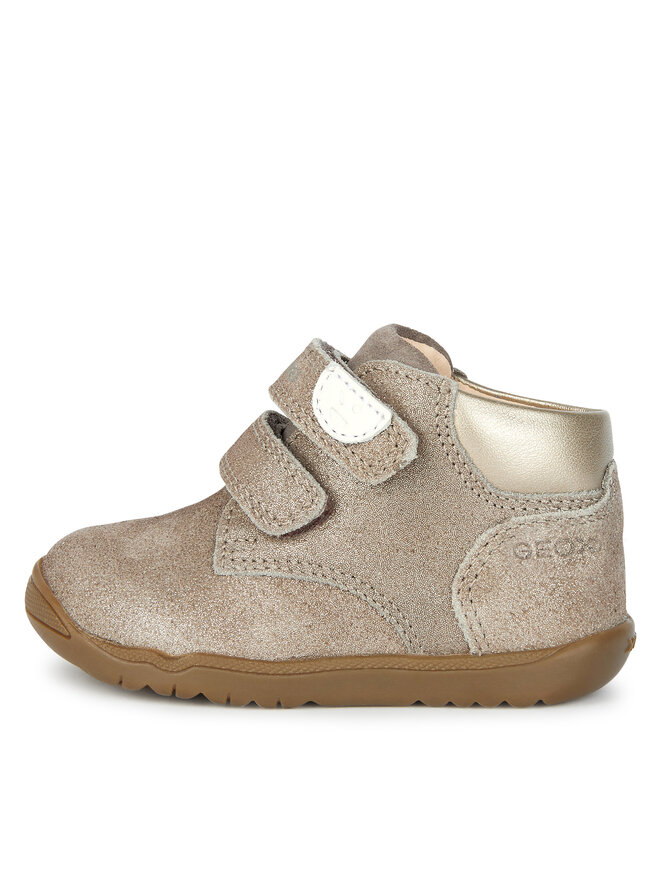 Geox Schnürschuhe Geox B Macchia Girl B164PC 07722 C9006 Grau