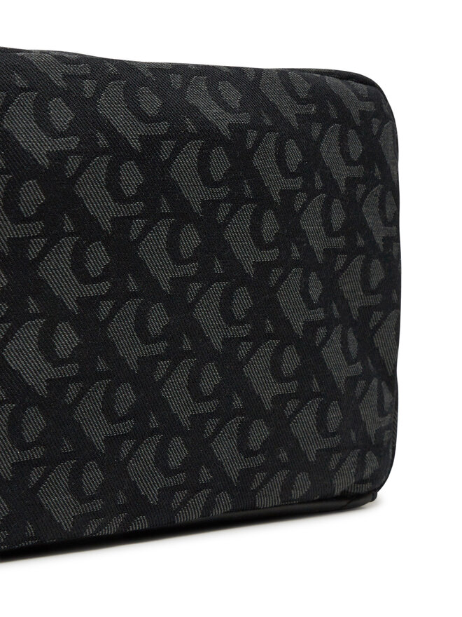 Calvin Klein Плоска сумка Calvin Klein Unstructured Monogram Camera Bag LV04G3179G Чорний