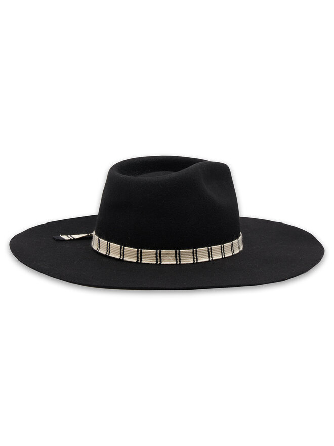 Brixton Pălărie Brixton Leigh Felt Fedora 11211 Negru