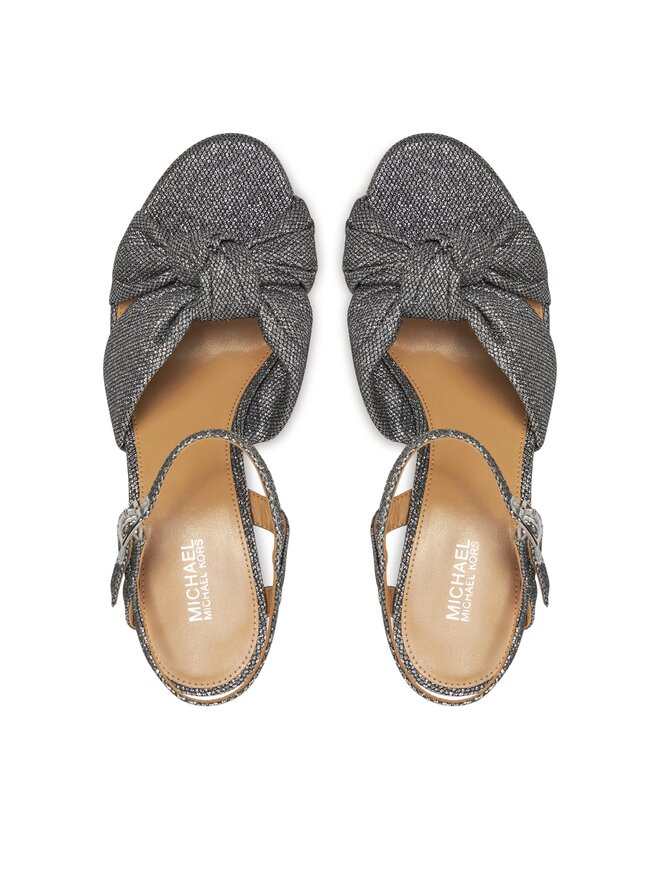 MICHAEL Michael Kors Босоніжки MICHAEL Michael Kors Josie Platform 40H3JOHS1D Срібний