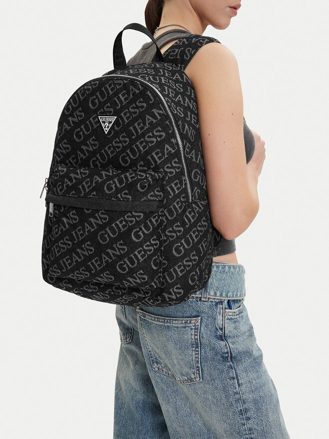 Guess Jeans Rucksack Guess Jeans CWBEO-GUESS-B-019-09 Schwarz