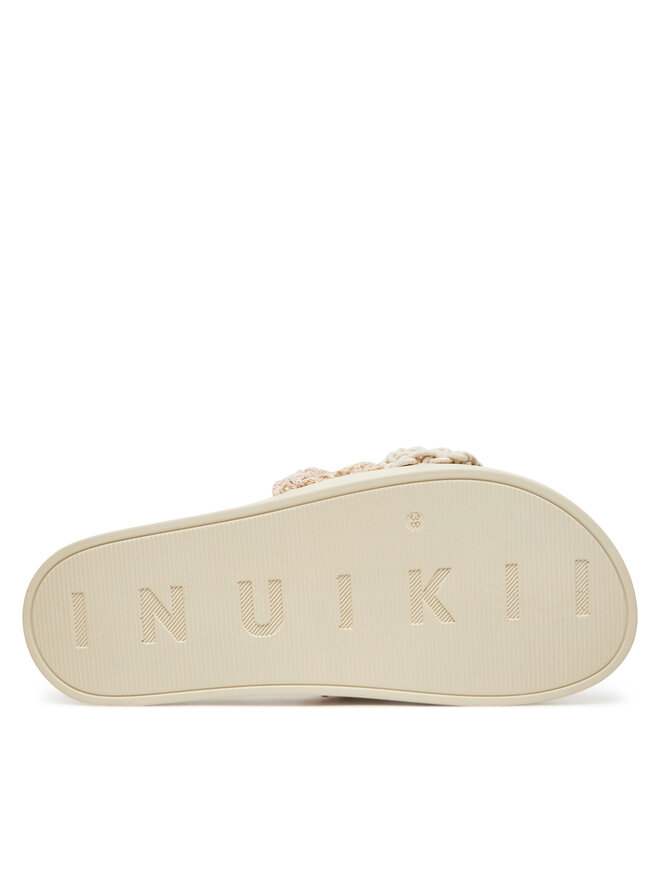 Inuikii Šľapky Inuikii Loose Knitted 70104-110 Béžová