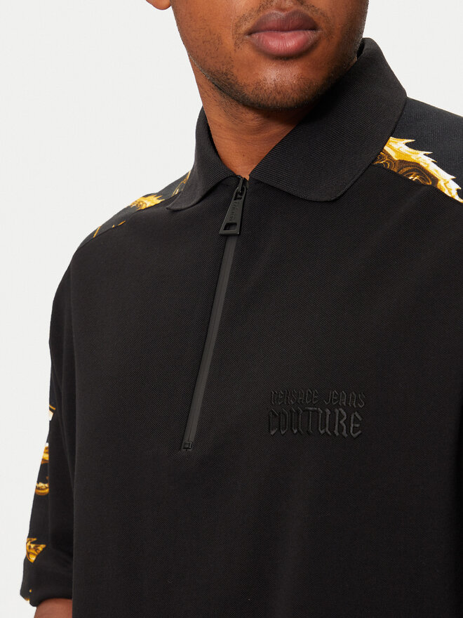 Versace Jeans Couture Versace Jeans Couture Polo 77GAG631 Negro Relaxed Fit