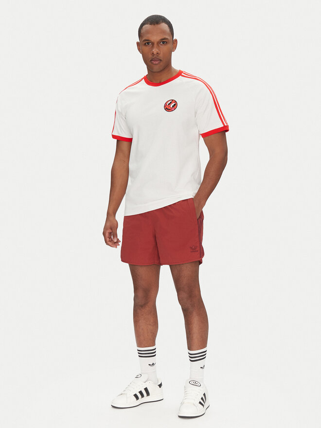 adidas adidas Marškinėliai JD0716 Balta Slim Fit
