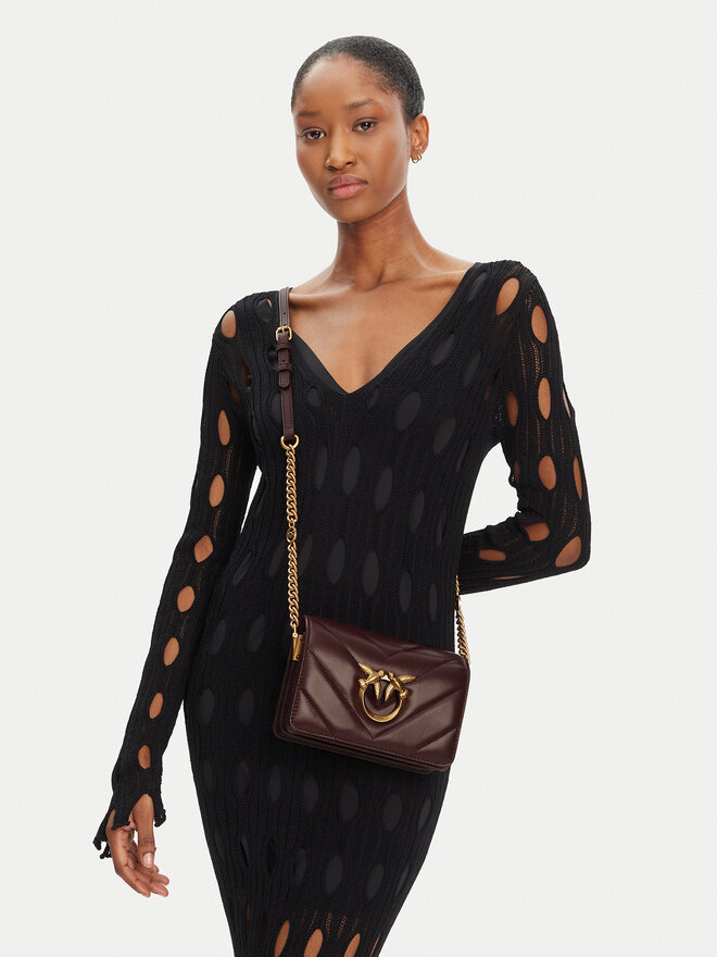 PINKO Táska PINKO Love Click Mini PE 25 PLTT 100067 A136 Lila