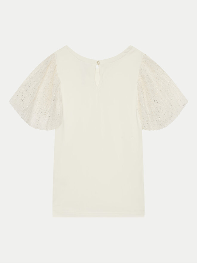 Coccodrillo Coccodrillo Camiseta WC4143201EJG Écru Regular Fit