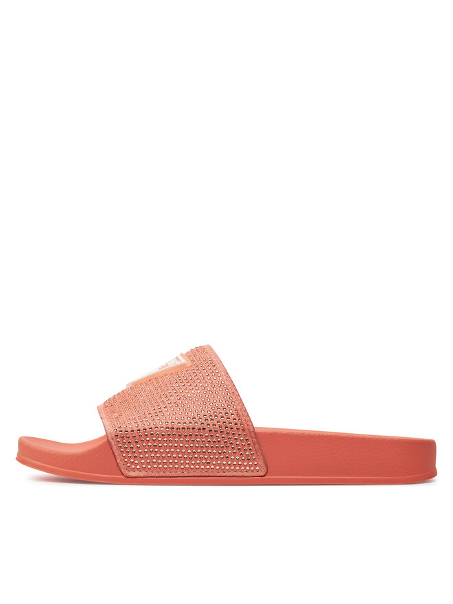 Guess Klapki Guess E4GZ25 BB00F Pomarańczowy