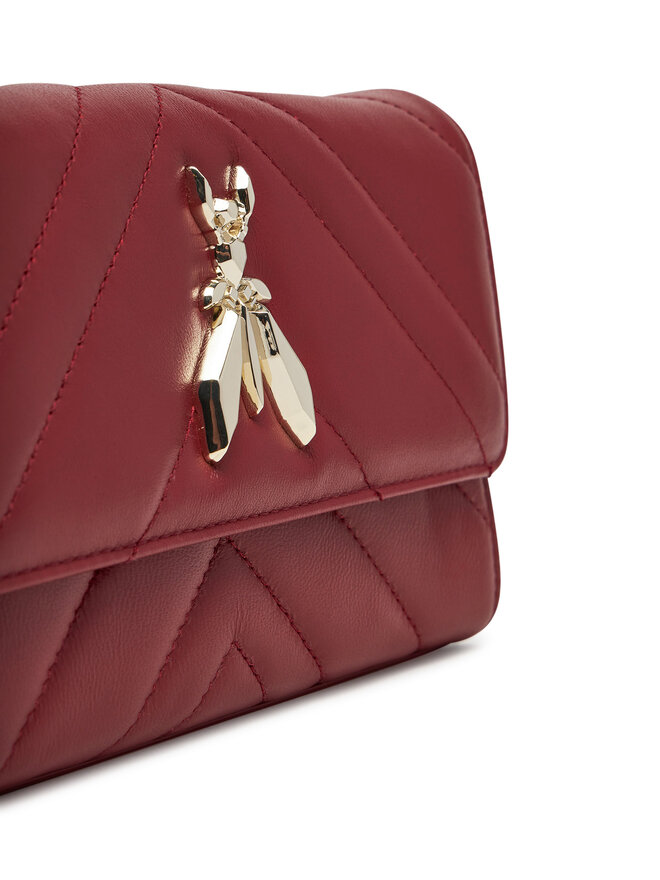 Patrizia Pepe Handtasche Patrizia Pepe CB9798/L004-R845 Dunkelrot